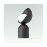 Emibig Tischlampe Boto Stahl Schwarz | Geeignet für 1x G9 - Max 8W