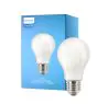 Philips Corepro LED Glühbirne E27 Birne Matt 10.5W 1521lm - 827 Extra Warmweiß | Ersatz für 100W