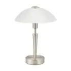 Eglo Lampe De Chevet Solo 1 Acier Nickel Satiné | IP20 - Convient pour 1x E14 